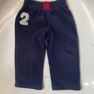 Carter’s navy blue fleece pants baby boys size 2T